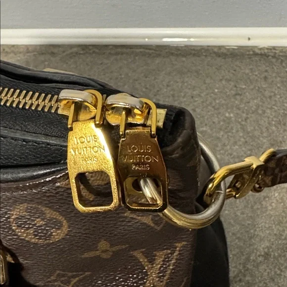 Louis Vuitton Pallas BB Bag black Monogram Brown - Picture 9 of 17